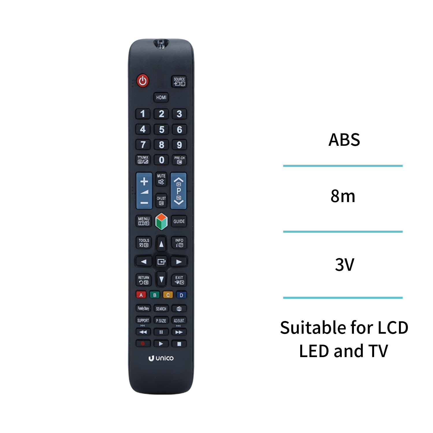 Unico RT9596 Mando a distancia de televisor Samsung