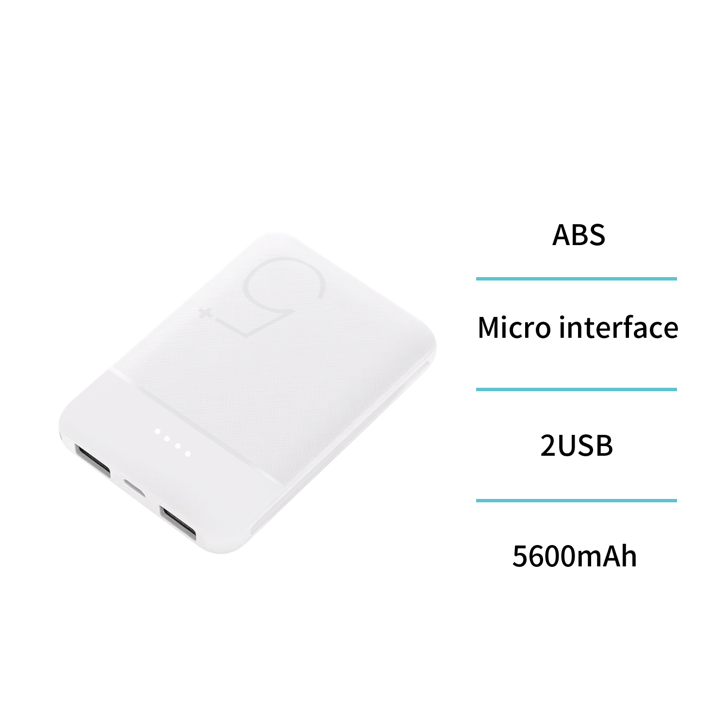 UNICO PB9328 Banco de energía de 5600 mAh