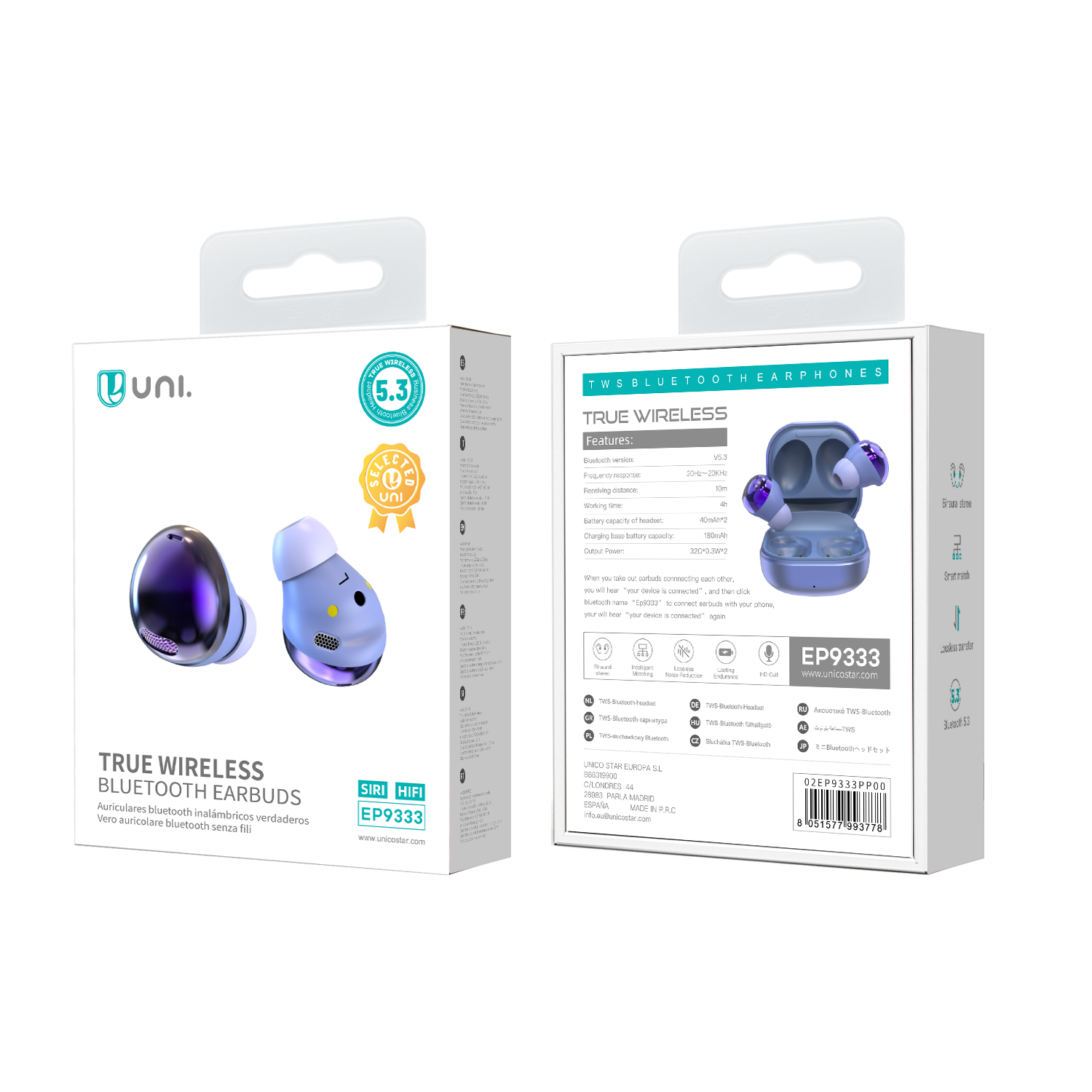 UNICO EP9333 UNI TWS
