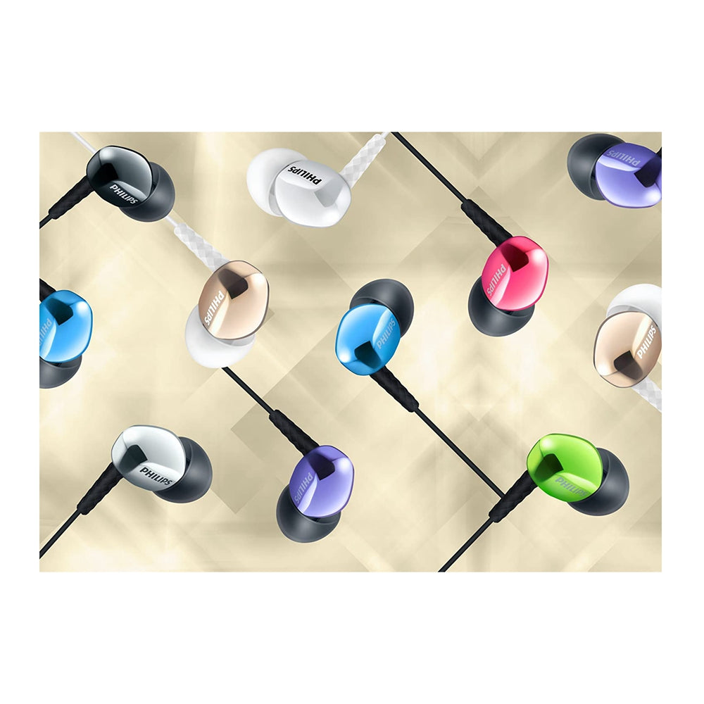 Philips SHE3905SL/00- Auriculares con micrófono Color Plata
