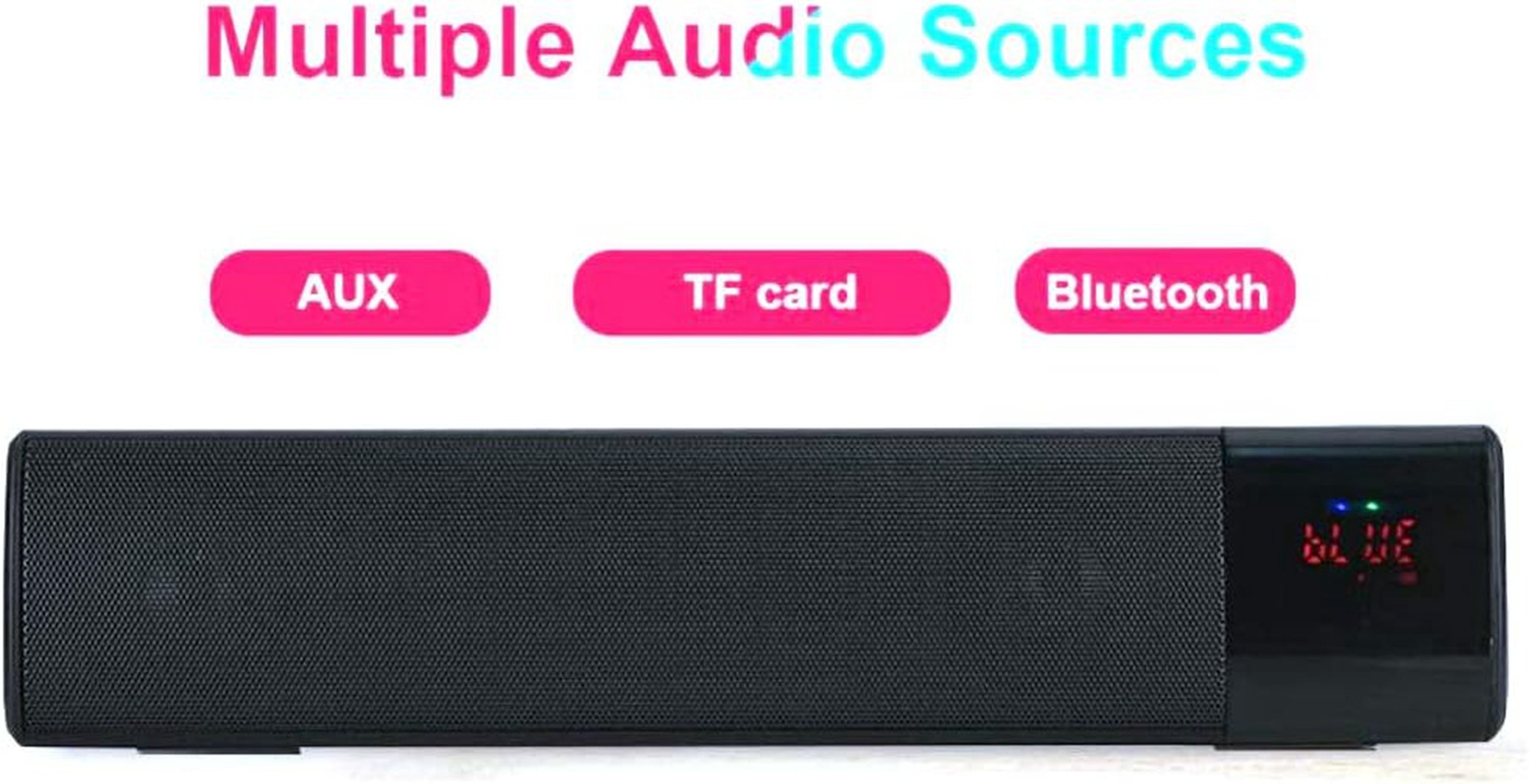 Doki S2028 Bluetooth Estéreo Inalámbrico Altavoz con Radio