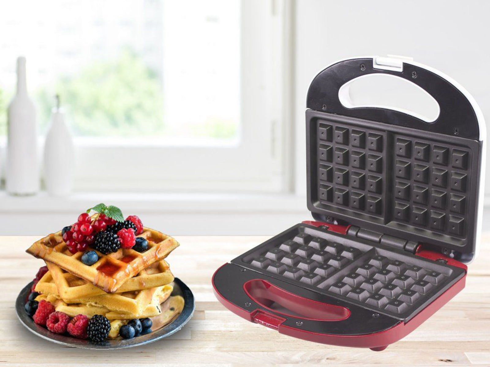 BEPER BT.602H Waffle Maker, 780 W