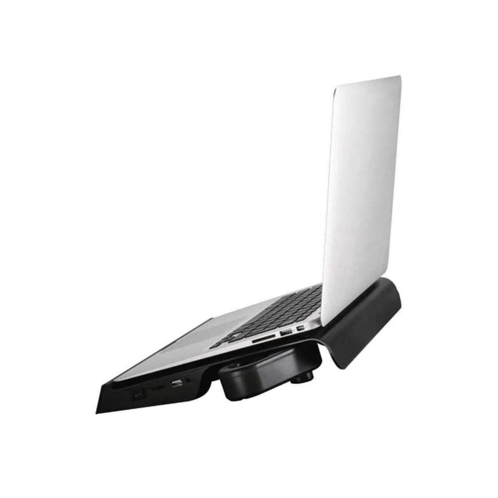 Hama 00053063 15.6" Negro Almohadilla fría - Base de refrigeración (39,6 cm (15.6"), 1 Pieza(s), 33,8 cm (13.3"), 13 cm, Botones, 80 dB)