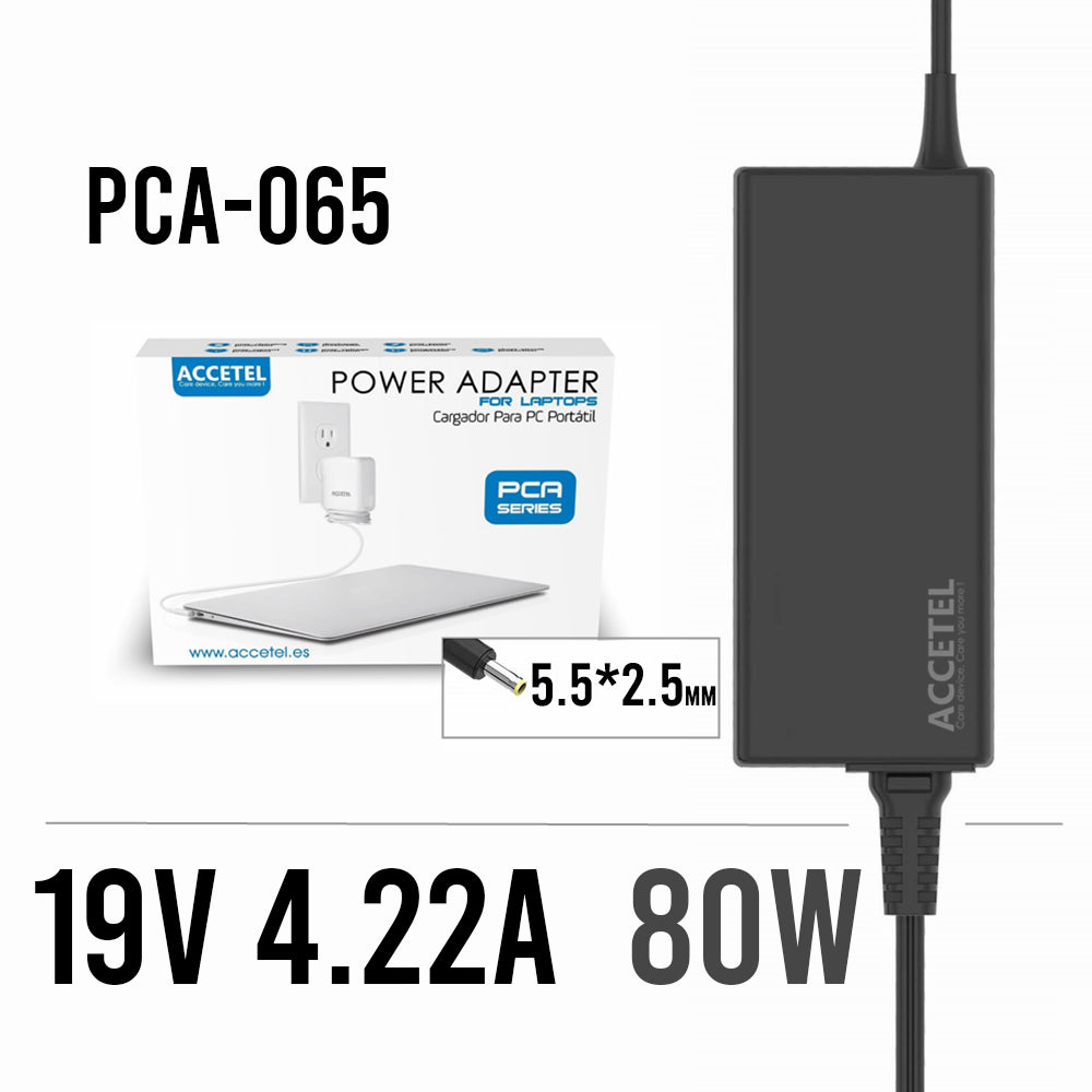 PCA-065 Cargador Fujitsu 19V 4.22A 5.5*2.5mm 80W