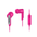 Philips SHE1405BL SHE1405 - Auriculares in-Ear con micrófono, Color ROSA