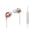 Philips SHE3855GD/00 - Auriculares internos con micrófono (diseño, Cable Reforzado, Graves potentes)