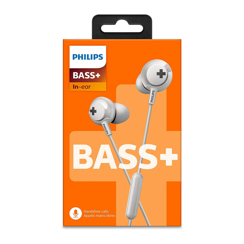 Philips SHE4305WT/00 - Auriculares (Alámbrico, Dentro de oído, Binaural, Intraaural, 9-23000 Hz), Blanco