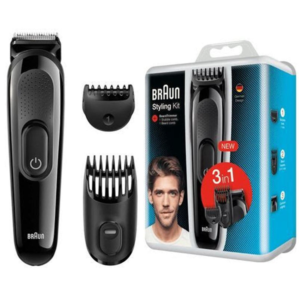 Braun SK2000 Recortadora de Barba Recargable 3 en 1
