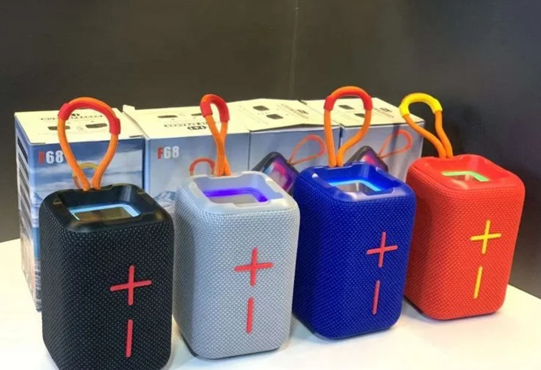 Unico Caja de audio F68 para el hogar, altavoz de graves potentes